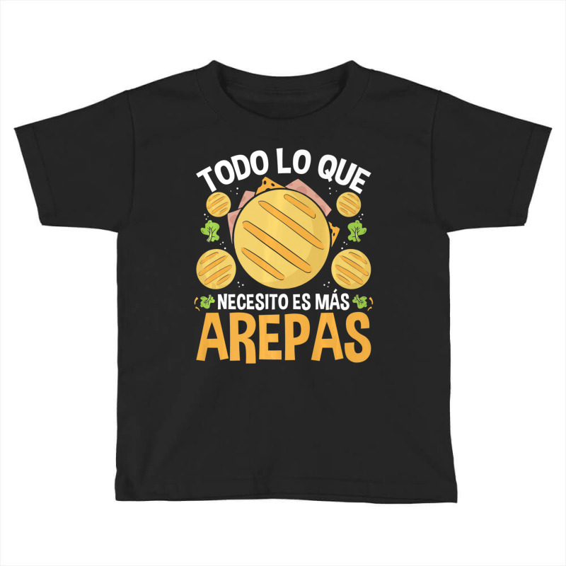 Arepa Maker Colombian Food Venezuelan Traditional Hispanic Toddler T-shirt by namnguyen | Artistshot