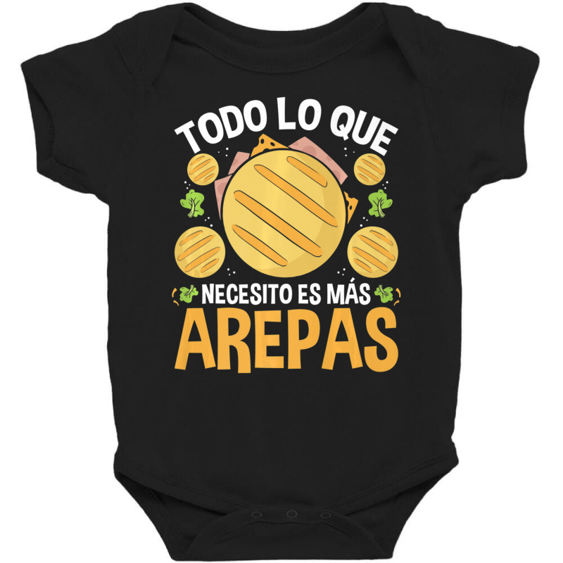 Arepa Maker Colombian Food Venezuelan Traditional Hispanic Baby Bodysuit by namnguyen | Artistshot