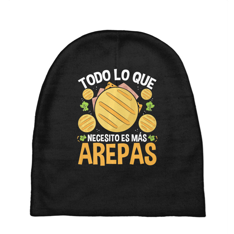 Arepa Maker Colombian Food Venezuelan Traditional Hispanic Baby Beanies by namnguyen | Artistshot