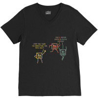 Bacteriologist Science Day Biology Jokes Microscope V-neck Tee | Artistshot