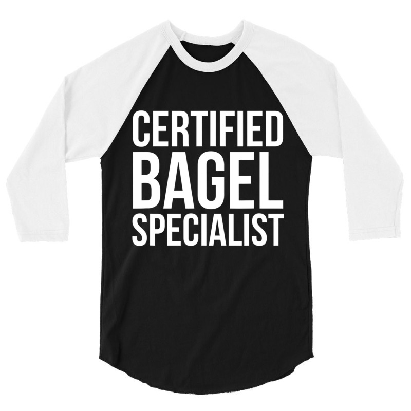 Bagel Bagel Bagel Specialis 3/4 Sleeve Shirt by tintruong | Artistshot