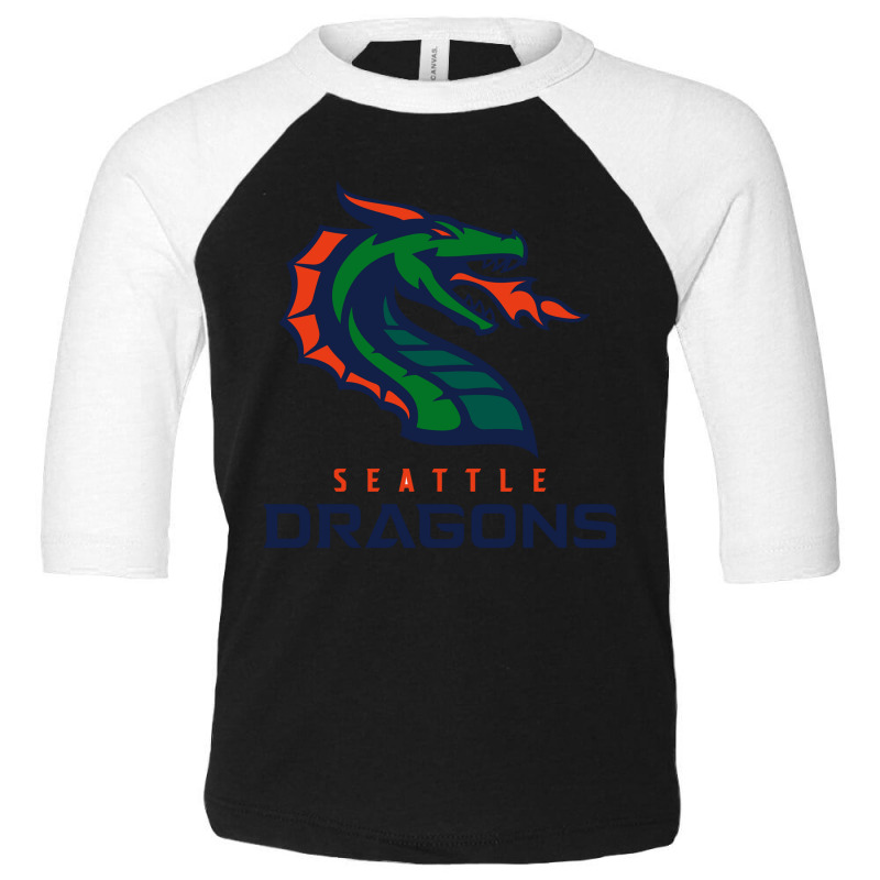 Dangerous-dragons Toddler 3/4 Sleeve Tee by Bashbah | Artistshot