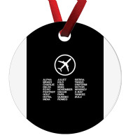 Aviation Phonetic Alphabet Ornament | Artistshot