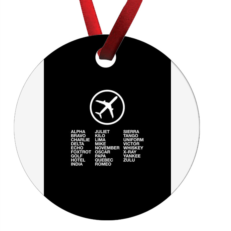 Aviation Phonetic Alphabet Ornament | Artistshot