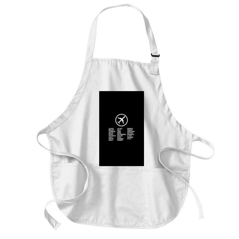 Aviation Phonetic Alphabet Medium-length Apron | Artistshot