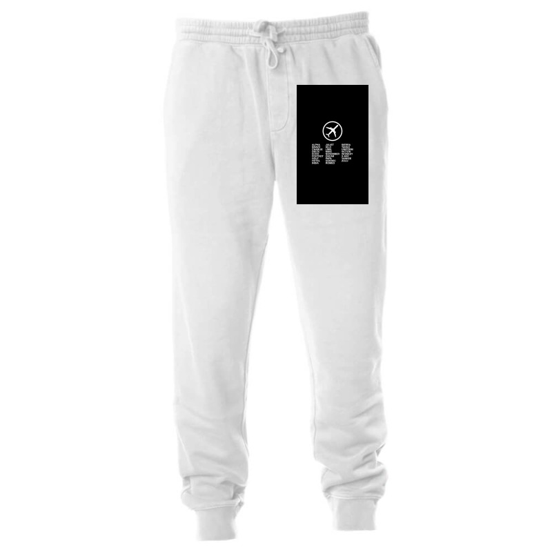 Aviation Phonetic Alphabet Unisex Jogger | Artistshot