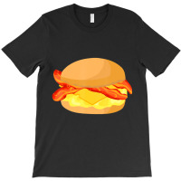 Bacon And Eggs Cheese Sandwich Breakfast Food T-shirt | Artistshot