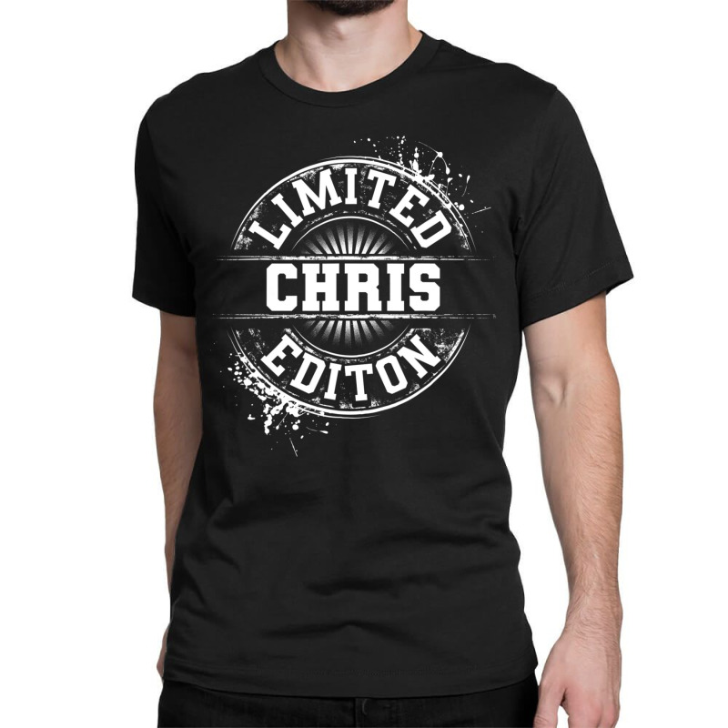 Chris Limited Edition Personalized Name Joke Classic T-shirt by thanhtran | Artistshot