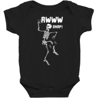 Awww Snap Funny Knee Broken Design For Surgery Survivor T Shirt Baby Bodysuit | Artistshot