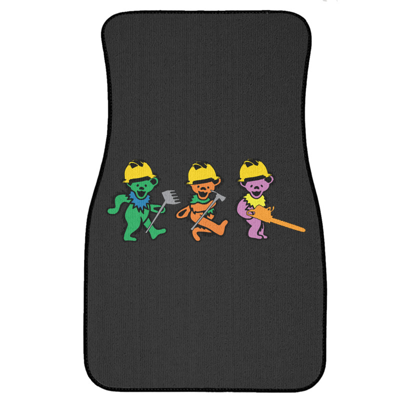 Artistshot Limited Edition Bear Crew Front Car Mat | Artistshot