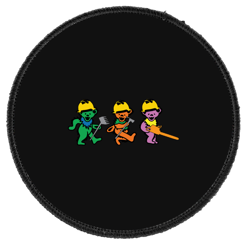 Artistshot Limited Edition Bear Crew Round Patch | Artistshot