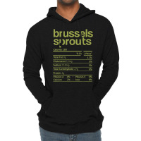 Brussels Sprouts Nutrition Facts Thanksgiving Christmas Food Lightweight Hoodie | Artistshot