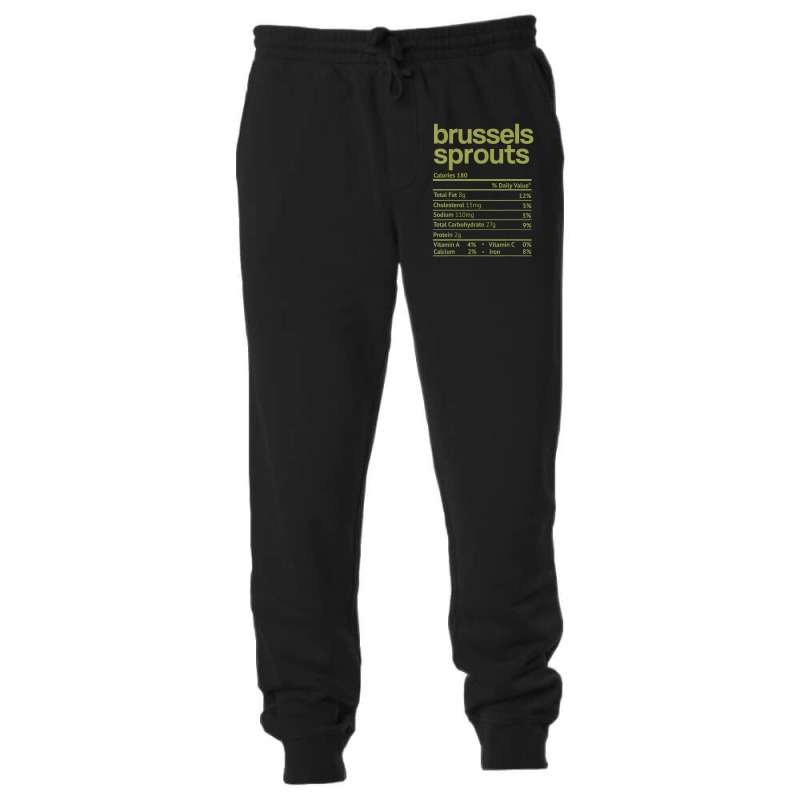 Brussels Sprouts Nutrition Facts Thanksgiving Christmas Food Unisex Jogger | Artistshot