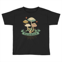 Artistshot Trending Colorful Vintage Mushroom Toddler T-shirt | Artistshot