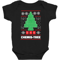 Chemistry Christmas Science Holiday Periodic Table Baby Bodysuit | Artistshot