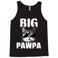 Black And White Cat Kitten Big Pawpa Tank Top | Artistshot