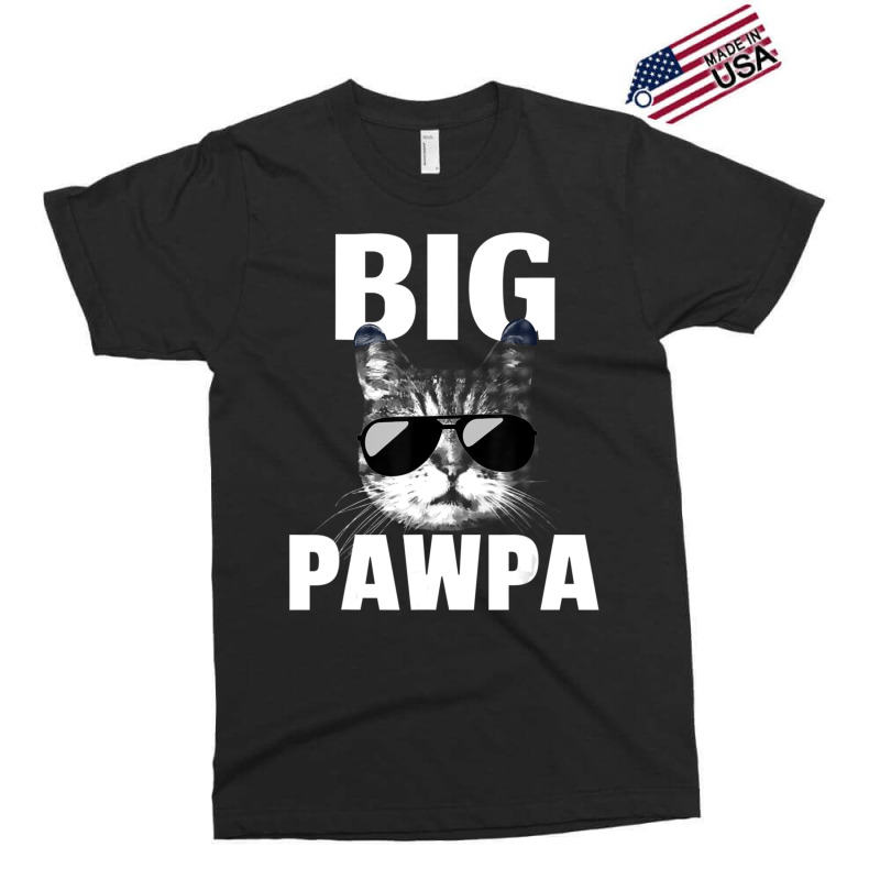 Black And White Cat Kitten Big Pawpa Exclusive T-shirt by longho | Artistshot