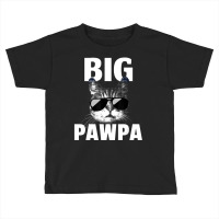 Black And White Cat Kitten Big Pawpa Toddler T-shirt | Artistshot