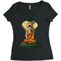 Limited Edition Buddha Snake Women's Triblend Scoop T-shirt | Artistshot