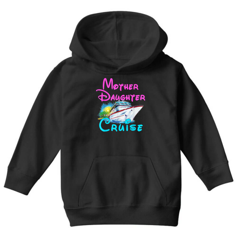 Cruise Trip, Mother Daughter Cruise 2023 Ship Travelling T Shirt Youth Hoodie | Artistshot