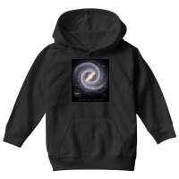 Milky Way Galaxy Map Youth Hoodie | Artistshot