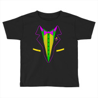 Carnival Mardi Gras Tuxedo Men Boys Parade Mardi Gras T Shirt Toddler T-shirt | Artistshot