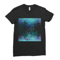 Limited Edition Butterflies Colorful Ladies Fitted T-shirt | Artistshot