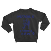 Artistshot Limited Edition Blood Hound Dog Thanksgiving Day Toddler Sweatshirt | Artistshot