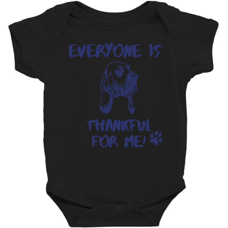 Artistshot Limited Edition Blood Hound Dog Thanksgiving Day Baby Bodysuit by mckeebeckett3l9yxd | Artistshot