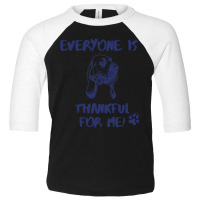 Artistshot Limited Edition Blood Hound Dog Thanksgiving Day Toddler 3/4 Sleeve Tee | Artistshot