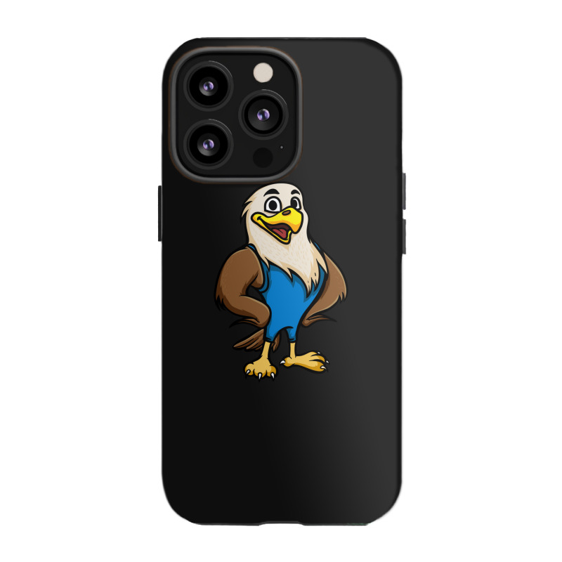 Cute Anthropomorphic Human-like Cartoon Character Bald Eagle In Clothe Iphone 13 Pro Case | Artistshot