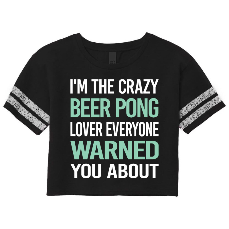 Artistshot Trending Crazy Lover Beer Pong Scorecard Crop Tee by lykhongduong9enev3 | Artistshot