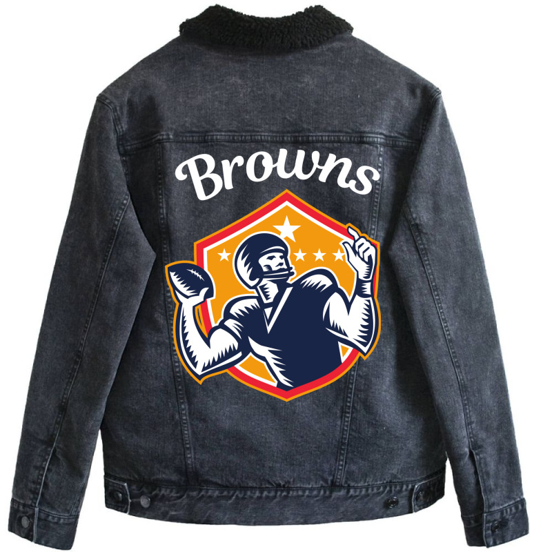 Browns Coach Kevin Stefanski Unisex Sherpa-Lined Denim Jacket by dorkpoatouga7 | Artistshot