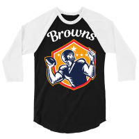 Browns Coach Kevin Stefanski 3/4 Sleeve Shirt | Artistshot