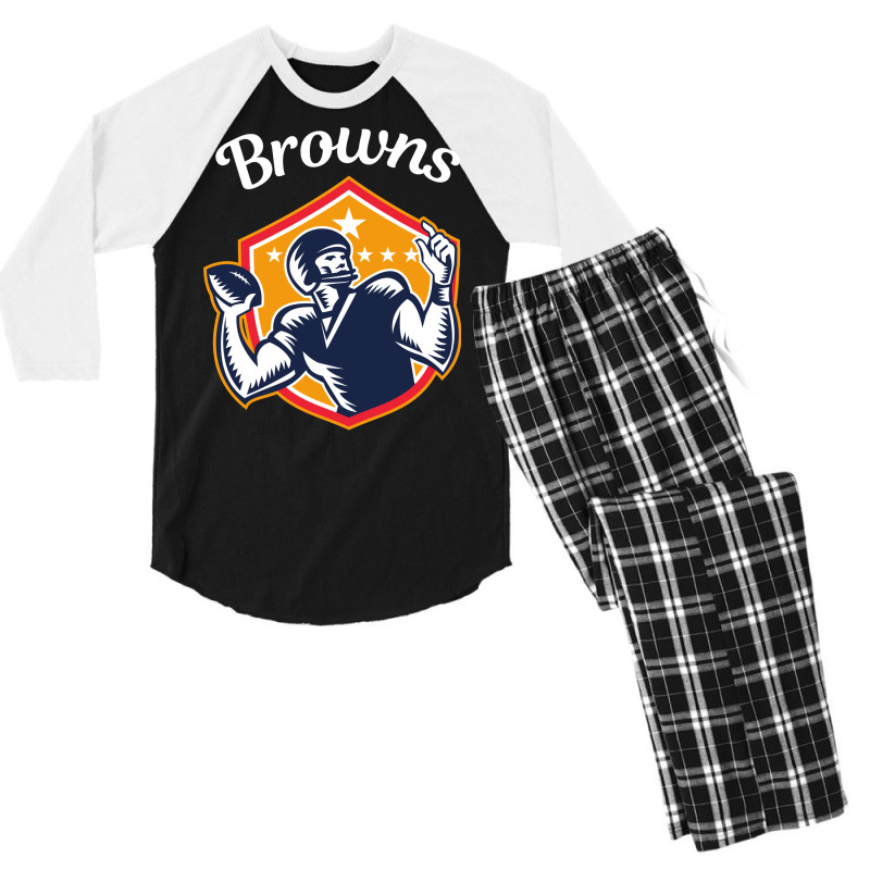 Browns Coach Kevin Stefanski Men's 3/4 Sleeve Pajama Set by dorkpoatouga7 | Artistshot