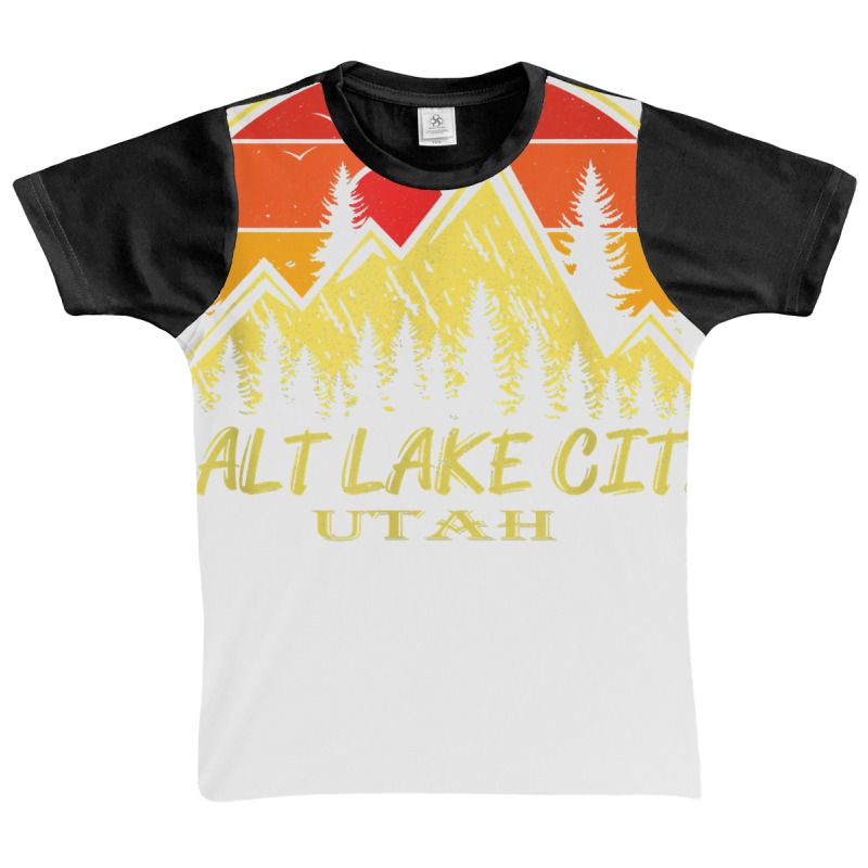 Vintage Salt Lake City Utah Ut Mountains Hiking Souvenir T Shirt Graphic Youth T-shirt | Artistshot