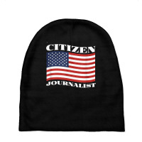 Citizen Journalist Conservative Investigative Journalism T Shirt Baby Beanies | Artistshot