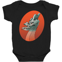 Artistshot Limited Edition Chinese Dragon-d2lup Baby Bodysuit | Artistshot