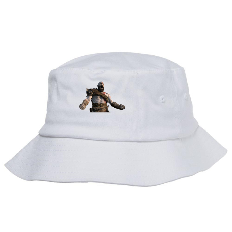 Kratos Scream Bucket Hat by lsholatalohb | Artistshot