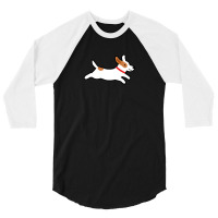 Cute Jack Russell Terrier Running Dog 1 3/4 Sleeve Shirt | Artistshot