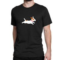 Cute Jack Russell Terrier Running Dog 1 Classic T-shirt | Artistshot