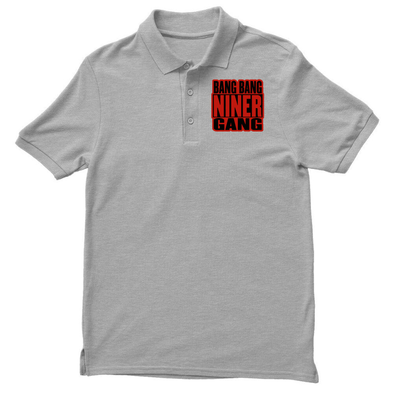 Bang Bang Niner Gang Earl Stevens E 40 Niner Gang San Francisco Lyrics Men's Polo Shirt | Artistshot