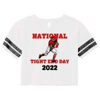 National Tight End Day 2022 2 Scorecard Crop Tee | Artistshot