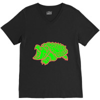 Limited Edition Alligator Snapping Turtle - Reptile - Wildlife - Japan V-neck Tee | Artistshot