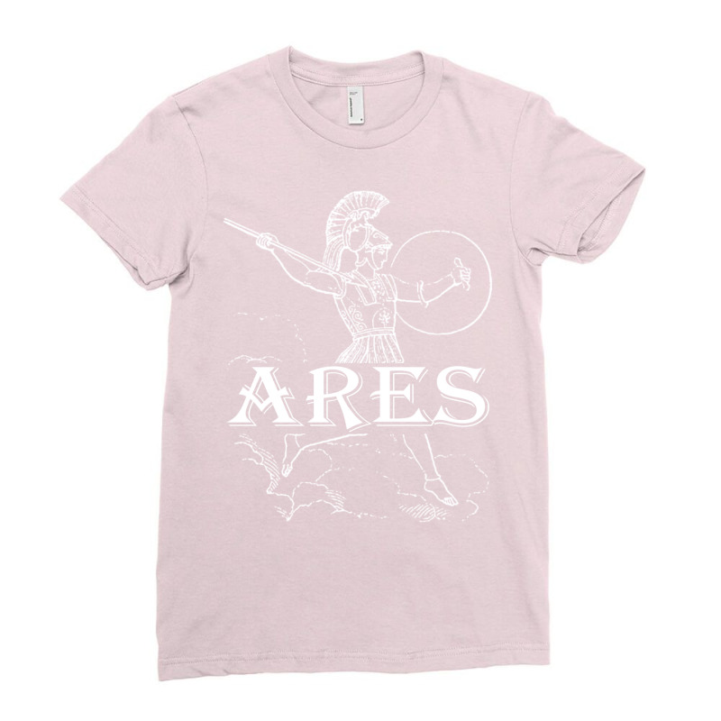 Ares Greek Mythology Ladies Fitted T-Shirt by eimeadjodiej | Artistshot