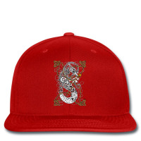 Fenrir The Wolf Norse Mythology Knotwork Coloured Printed Hat | Artistshot