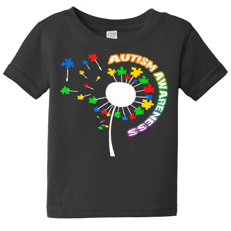 Autism Awareness T  Shirt Autism T  Shirt Autism Dandelion Flower Puzz Baby Tee by vmcdermott132 | Artistshot