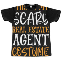 Hot Trend This Is My Scary Real Estate Agent Costume Graphic T-shirt | Artistshot