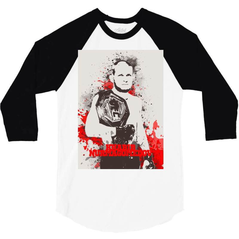 Khabib Nurmagomedov 3/4 Sleeve Shirt | Artistshot