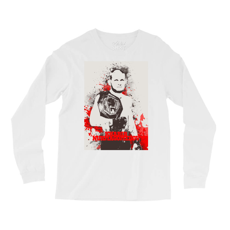 Khabib Nurmagomedov Long Sleeve Shirts | Artistshot